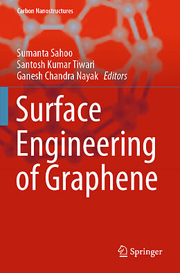 Couverture cartonnée Surface Engineering of Graphene de 