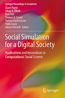Kartonierter Einband Social Simulation for a Digital Society von 