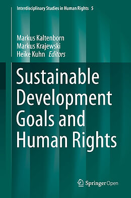 Livre Relié Sustainable Development Goals and Human Rights de 