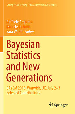 Kartonierter Einband Bayesian Statistics and New Generations von 
