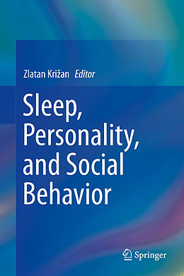 Livre Relié Sleep, Personality, and Social Behavior de 