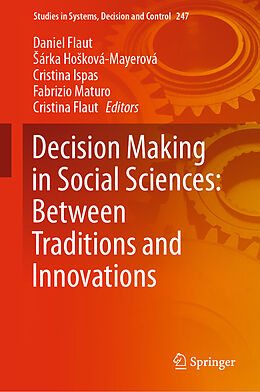 eBook (pdf) Decision Making in Social Sciences: Between Traditions and Innovations de 