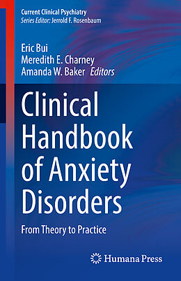 Kartonierter Einband Clinical Handbook of Anxiety Disorders von 