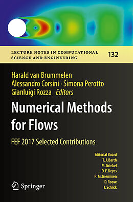 Couverture cartonnée Numerical Methods for Flows de 