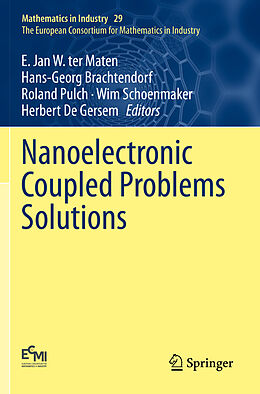 Couverture cartonnée Nanoelectronic Coupled Problems Solutions de 