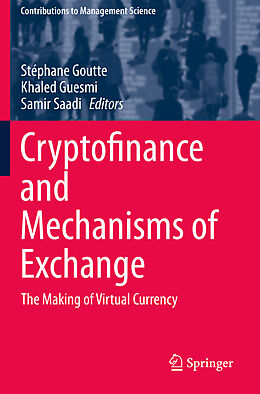 Kartonierter Einband Cryptofinance and Mechanisms of Exchange von 