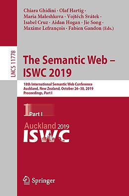 E-Book (pdf) The Semantic Web - ISWC 2019 von 