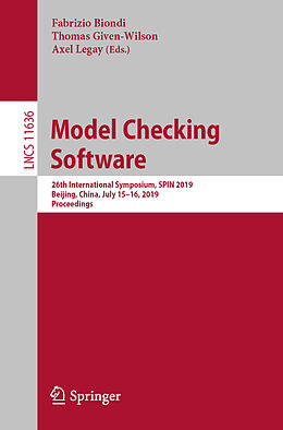 Kartonierter Einband Model Checking Software von 