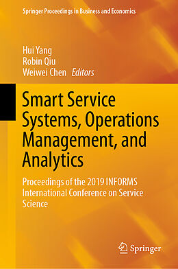 Livre Relié Smart Service Systems, Operations Management, and Analytics de 
