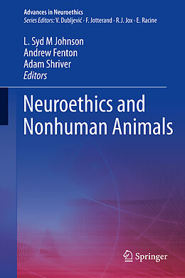 Livre Relié Neuroethics and Nonhuman Animals de 