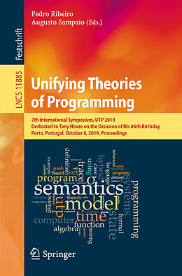 Kartonierter Einband Unifying Theories of Programming von 