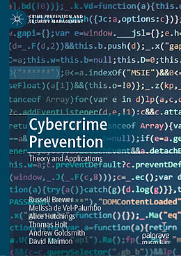 eBook (pdf) Cybercrime Prevention de Russell Brewer, Melissa de Vel-Palumbo, Alice Hutchings