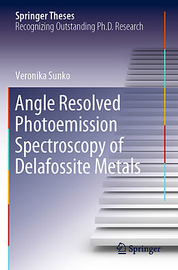 Kartonierter Einband Angle Resolved Photoemission Spectroscopy of Delafossite Metals von Veronika Sunko