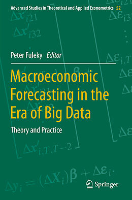 Couverture cartonnée Macroeconomic Forecasting in the Era of Big Data de 