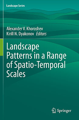 Couverture cartonnée Landscape Patterns in a Range of Spatio-Temporal Scales de 