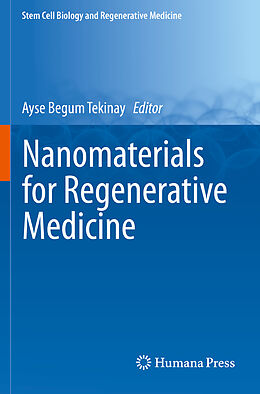 Couverture cartonnée Nanomaterials for Regenerative Medicine de 