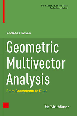 Couverture cartonnée Geometric Multivector Analysis de Andreas Rosén