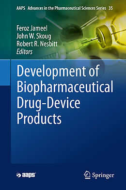 Livre Relié Development of Biopharmaceutical Drug-Device Products de 