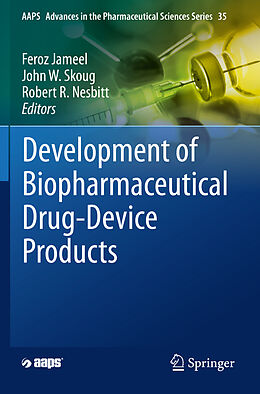 Couverture cartonnée Development of Biopharmaceutical Drug-Device Products de 