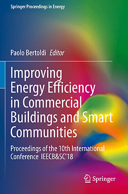 Couverture cartonnée Improving Energy Efficiency in Commercial Buildings and Smart Communities de 