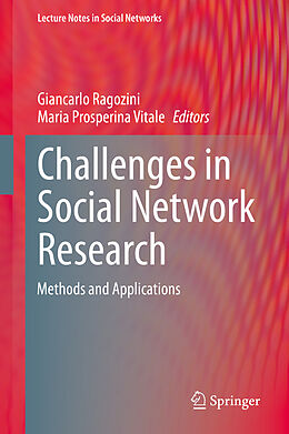 Fester Einband Challenges in Social Network Research von 