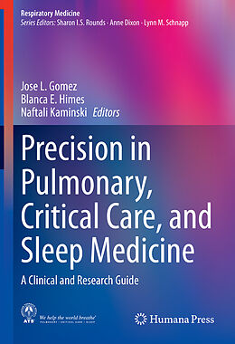 Livre Relié Precision in Pulmonary, Critical Care, and Sleep Medicine de 