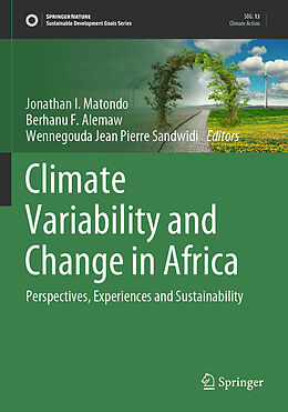Kartonierter Einband Climate Variability and Change in Africa von 