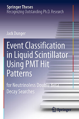 Couverture cartonnée Event Classification in Liquid Scintillator Using PMT Hit Patterns de Jack Dunger