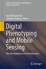 eBook (pdf) Digital Phenotyping and Mobile Sensing de 