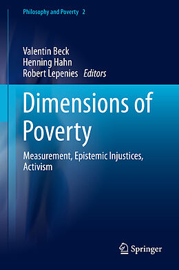 Livre Relié Dimensions of Poverty de 