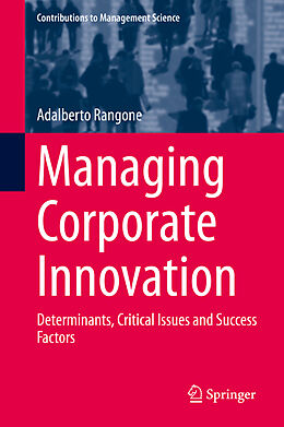 Fester Einband Managing Corporate Innovation von Adalberto Rangone