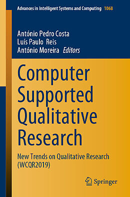 Couverture cartonnée Computer Supported Qualitative Research de 