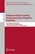 E-Book (pdf) Adolescent Brain Cognitive Development Neurocognitive Prediction von 