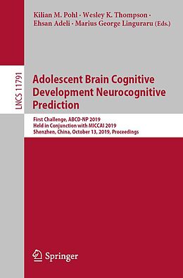 E-Book (pdf) Adolescent Brain Cognitive Development Neurocognitive Prediction von 