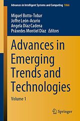 eBook (pdf) Advances in Emerging Trends and Technologies de 