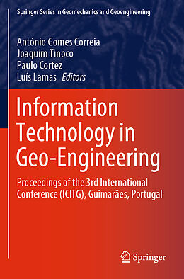 Kartonierter Einband Information Technology in Geo-Engineering von 