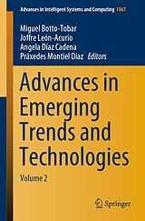 eBook (pdf) Advances in Emerging Trends and Technologies de 