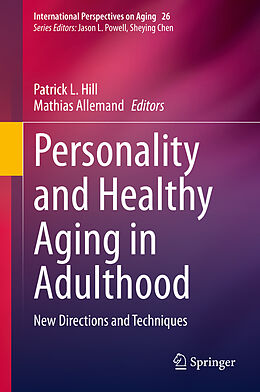 Livre Relié Personality and Healthy Aging in Adulthood de 