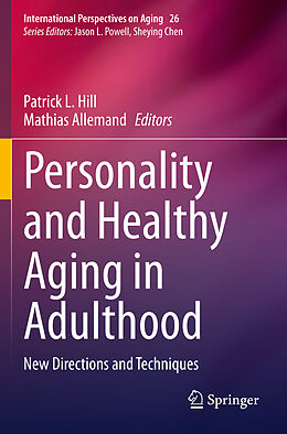 Couverture cartonnée Personality and Healthy Aging in Adulthood de 