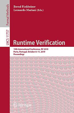 eBook (pdf) Runtime Verification de 