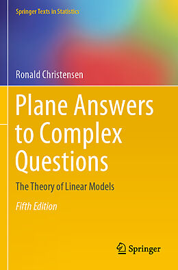 Kartonierter Einband Plane Answers to Complex Questions von Ronald Christensen