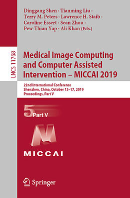 Kartonierter Einband Medical Image Computing and Computer Assisted Intervention   MICCAI 2019 von 