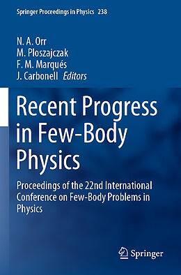 Couverture cartonnée Recent Progress in Few-Body Physics de 