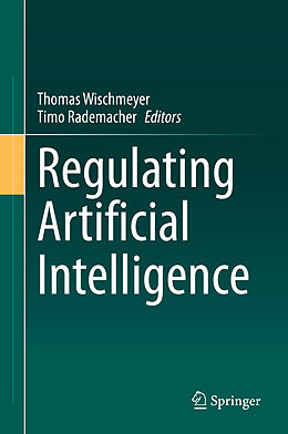 Couverture cartonnée Regulating Artificial Intelligence de 