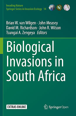 Couverture cartonnée Biological Invasions in South Africa de 