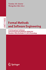 Kartonierter Einband Formal Methods and Software Engineering von 