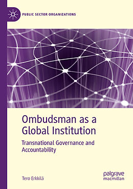 Couverture cartonnée Ombudsman as a Global Institution de Tero Erkkilä