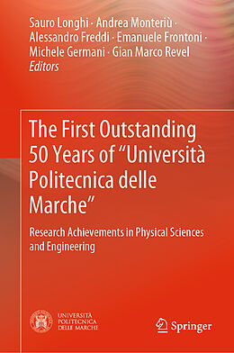 Livre Relié The First Outstanding 50 Years of  Università Politecnica delle Marche  de 