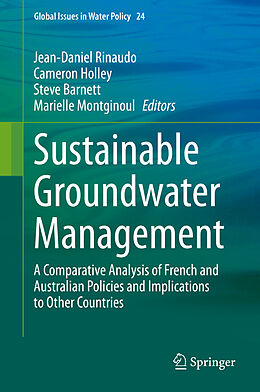 Livre Relié Sustainable Groundwater Management de 