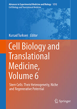 Livre Relié Cell Biology and Translational Medicine, Volume 6 de 